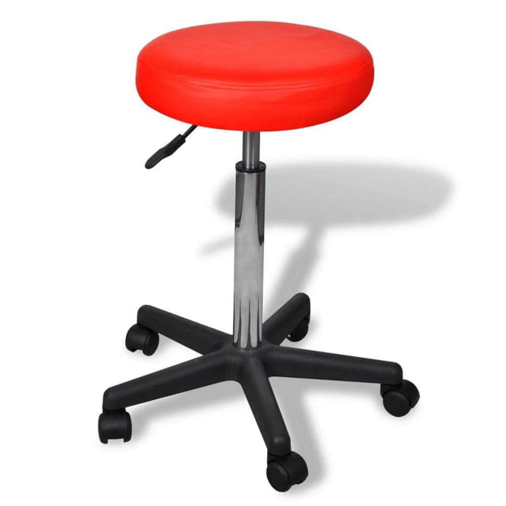 Petromila vidaXL Kancelárska stolička, červená
